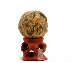 HUYIXUAN Delicate Miniature Carved Decoration Gourd Rohan